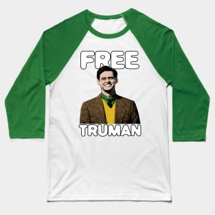 Free Truman Baseball T-Shirt